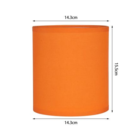 Brilagi - Flexible LED-Wandleuchte NUBILA 1xE27/25W/230V + LED/3W mattchrom/orange