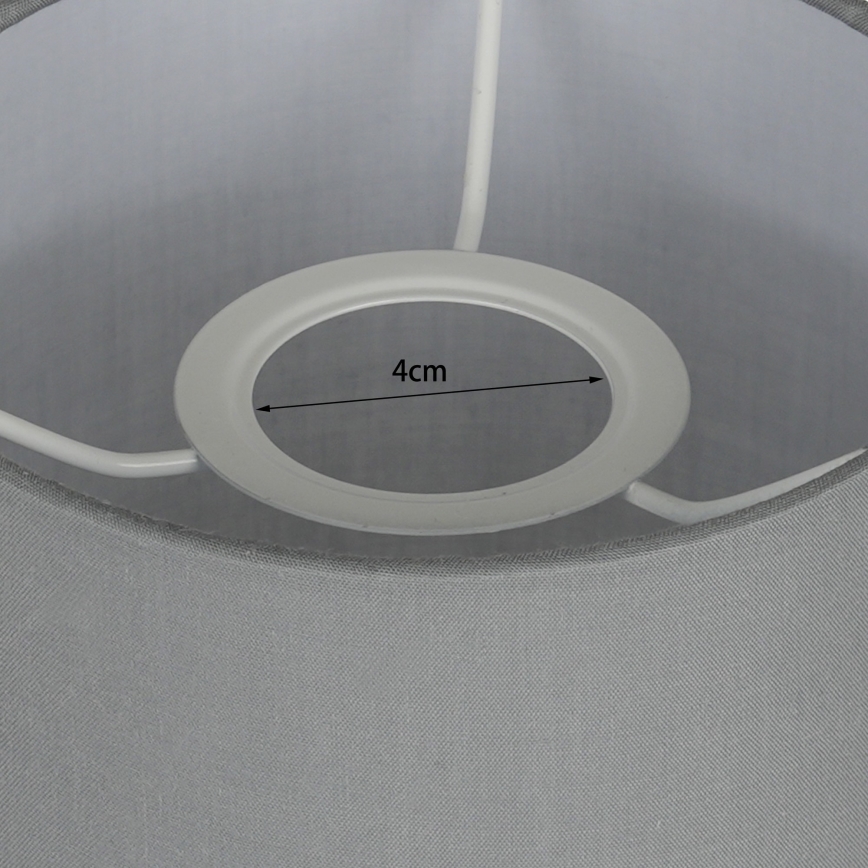 Brilagi - Flexible LED-Wandleuchte NUBILA 1xE27/25W/230V + LED/3W Weiß/Hellgrau