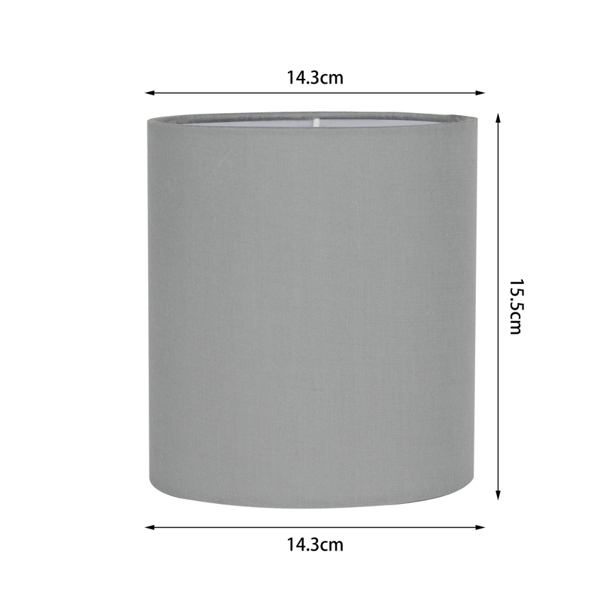 Brilagi - Flexible LED-Wandleuchte NUBILA 1xE27/25W/230V + LED/3W Weiß/Hellgrau
