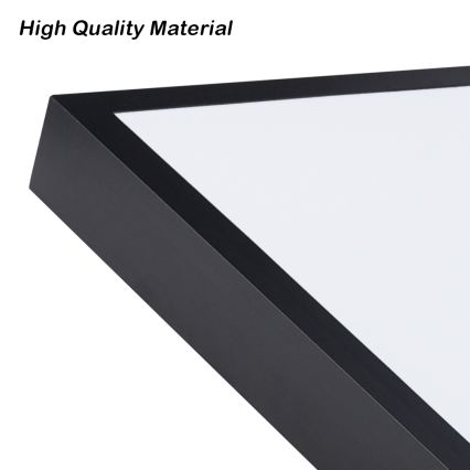 Brilagi - LED-Deckenleuchte für Badezimmer FRAME LED/96W/230V 120x60 cm 3000/4000/6000K IP44 schwarz
