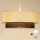 Brilagi - LED-Hängeleuchte am Kabel Boho-Style 1xE27/15W/230V Ø 40 cm creme/braun