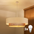 Brilagi - LED-Hängeleuchte am Kabel BOHO-STYLE 3xE27/15W/230V Ø 80 cm