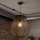 Brilagi - LED Hängeleuchte an Kabel ARVEN 1xE27/8W/230V Ø 37 cm schwarz