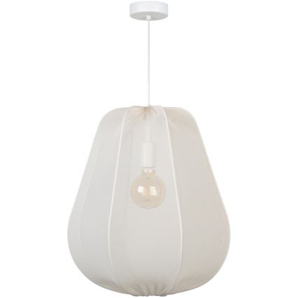 Brilagi - LED-Hängeleuchte an Kabel ARVEN 1xE27/8W/230V Ø 37 cm weiß