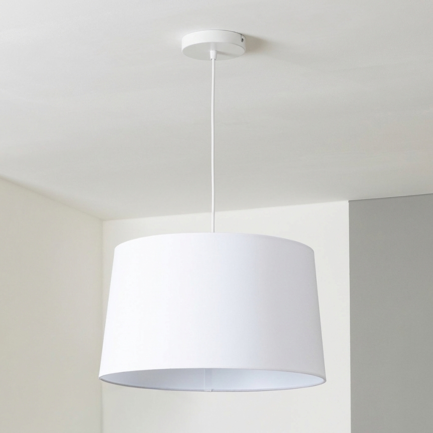 Brilagi - LED-Hängeleuchte an Kabel CERIA 1xE27/40W/230V Ø 45 cm, weiß