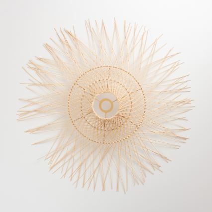 Brilagi - LED-Hängeleuchte an Kabel CERIA BOHO 1xE27/40W/230V Ø 100 cm Bambus