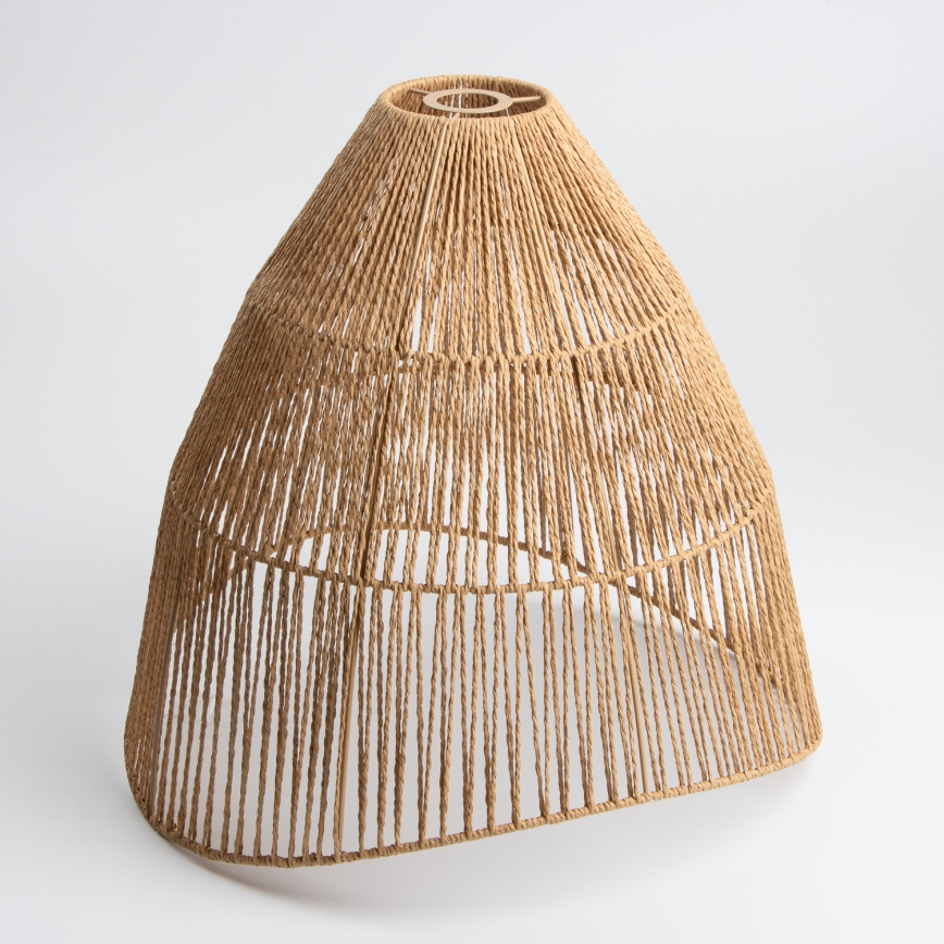 Brilagi - LED-Hängeleuchte an Kabel CERIA BOHO 1xE27/40W/230V Ø 70 cm braun