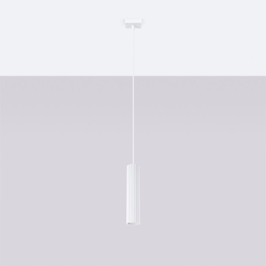 Brilagi - LED-Hängeleuchte an Kabel CRESTO 1xGU10/10W/230V weiß