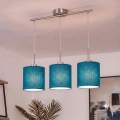 Brilagi - LED-Hängeleuchte an Kabel NUBILA 3xE27/60W/230V dunkelblau