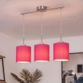 Brilagi - LED-Hängeleuchte an Kabel NUBILA 3xE27/60W/230V rosa