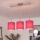 Brilagi - LED-Hängeleuchte an Kabel NUBILA 3xE27/60W/230V rosa