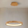 Brilagi - LED-Hängeleuchte an Kabel UMEA WOOD LED/30W/230V Ø 40 cm Holz