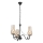 Brilagi - LED Hängeleuchte an Kette COTTAGE 3xE14/40W/230V schwarz/braun