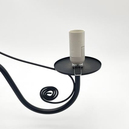 Brilagi - LED Hängeleuchte an Kette COTTAGE 3xE14/40W/230V schwarz/braun