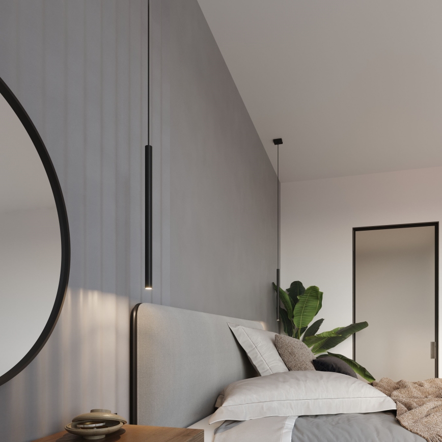 Brilagi -  LED-Hängeleuchte an Schnur DRIFA 3xG9/4W/230V schwarz