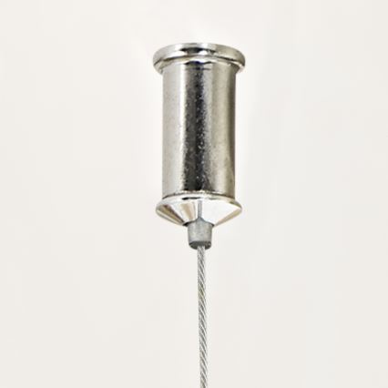 Brilagi - LED-Hängeleuchte an Seil MILLA 15xG9/3W/230V braun/rauchbraun