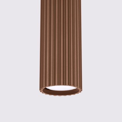 Brilagi - LED-Hängeleuchte CRESTO an Kabel, 1xGU10/10W/230V, braun