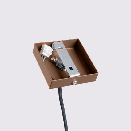 Brilagi - LED-Hängeleuchte CRESTO an Kabel, 1xGU10/10W/230V, braun