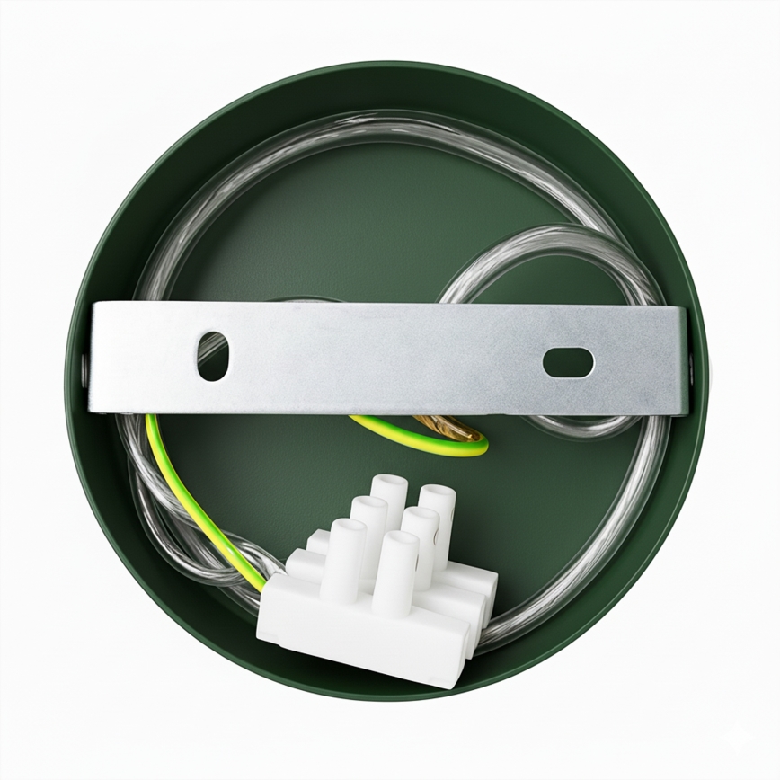 Brilagi - LED Hängeleuchte FLAMENGO 1xE27/60W/230V grün