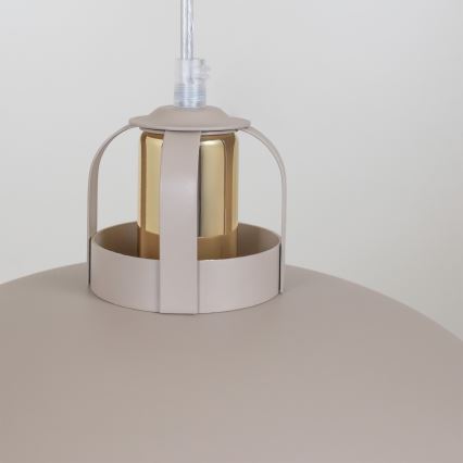 Brilagi - LED Hängeleuchte FLAMENGO 2xE27/60W/230V beige