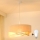 Brilagi - LED-Hängeleuchte LYRA 1xE27/15W/230V cremefarben/beige