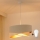 Brilagi - LED-Hängeleuchte LYRA 1xE27/15W/230V cremefarben/weiß