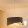 Brilagi - LED-Hängeleuchte LYRA 1xE27/15W/230V grau/cremefarben/golden