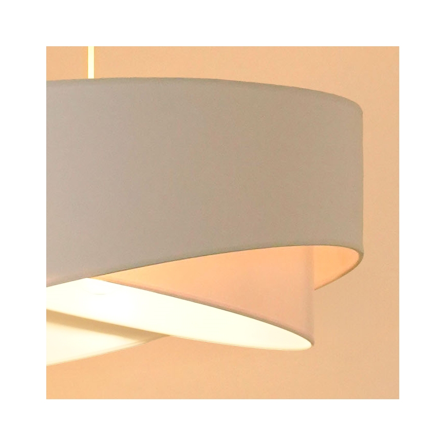 Brilagi - LED-Hängeleuchte LYRA 1xE27/15W/230V weiß