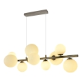 Brilagi - LED-Hängeleuchte MILLA 10xG9/3W/230V glänzendes Chrom/weiß