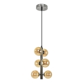 Brilagi - LED-Hängeleuchte MILLA 6xG9/3W/230V glänzendes Chrom/golden