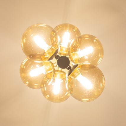 Brilagi - LED-Hängeleuchte MILLA 6xG9/3W/230V golden