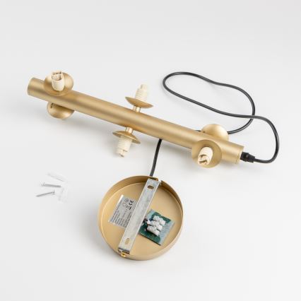 Brilagi - LED-Hängeleuchte MILLA 6xG9/3W/230V golden