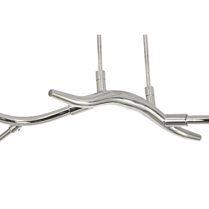 Brilagi - LED-Hängeleuchte MISTEL 6xG9/3W/230V glänzendes Chrom/rauchig