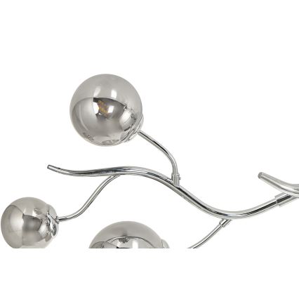 Brilagi - LED-Hängeleuchte MISTEL 6xG9/3W/230V glänzendes Chrom/rauchig