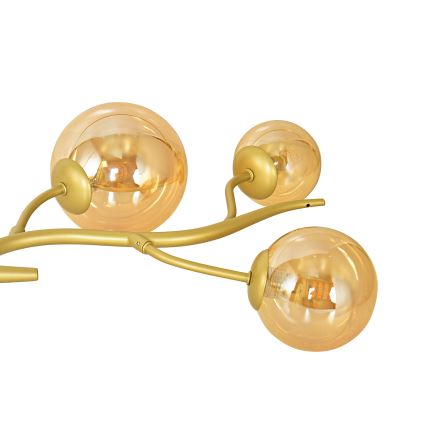 Brilagi - LED-Hängeleuchte MISTEL 6xG9/3W/230V golden