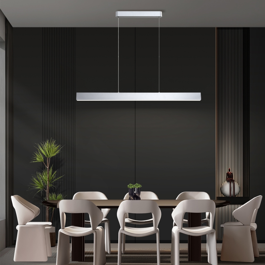 Brilagi - LED-Hängeleuchte SLEEKLINE LED/40W/230V 3000/4500/6000K silbern