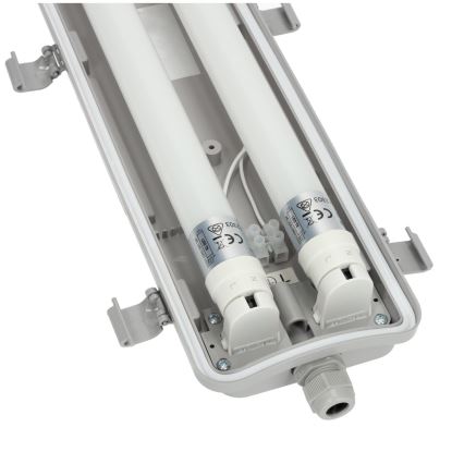 Brilagi - LED-Hochleistungs-Leuchtstofflampe OPTIMA T8 2xG13/18W/230V 4000K IP65 128 cm - Palette 110 Stk.