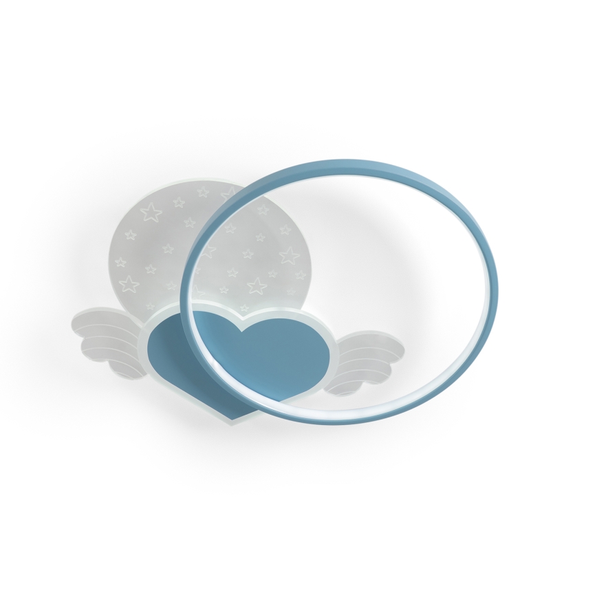 Brilagi - LED Kinder-Deckenleuchte LOVE LED/48W/230V 3000/4500/6000K blau