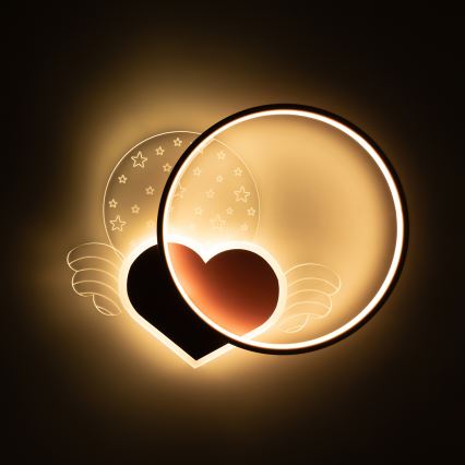 Brilagi - LED Kinder-Deckenleuchte LOVE LED/48W/230V 3000/4500/6000K rosa