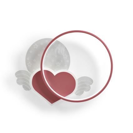 Brilagi - LED Kinder-Deckenleuchte LOVE LED/48W/230V 3000/4500/6000K rosa