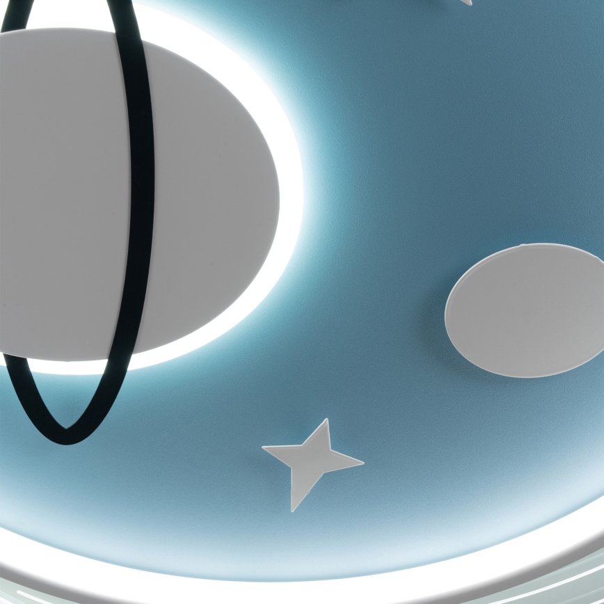 Brilagi - LED Kinder-Deckenleuchte STARSHIP LED/64W/230V 3000/4500/6000K blau