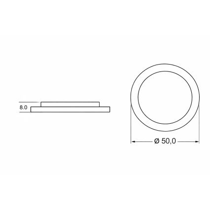Brilagi - LED-Kinder-Deckenleuchte THUNDER LED/90W/230V 3000/4500/6000K Ø 50 cm