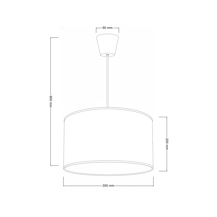 Brilagi - LED Kinder-Hängeleuchte mit Kabel BOBO 1xE27/60W/230V pr. 35 cm weiß/Tiermotive