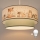 Brilagi - LED-Kinder-Pendelleuchte mit Kabel BOBO 1xE27/60W/230V Ø 40 cm weiß/grün/Tiermotive