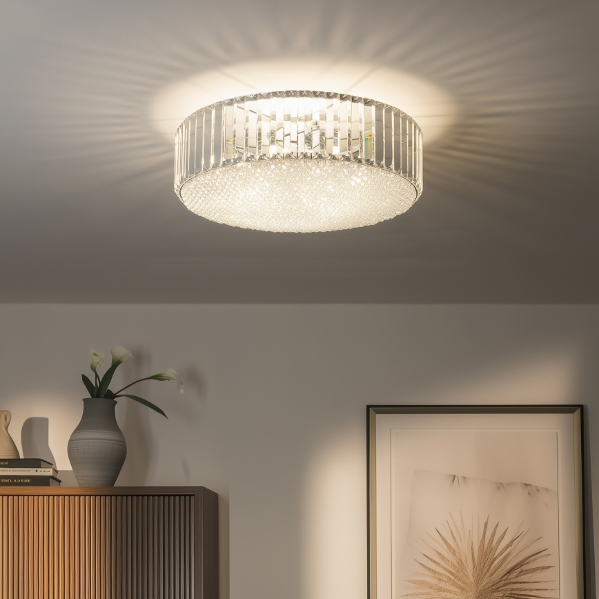 Brilagi - LED-Kristall-Deckenleuchte GLAMOUR 5xG9/42W/230V Ø 46 cm