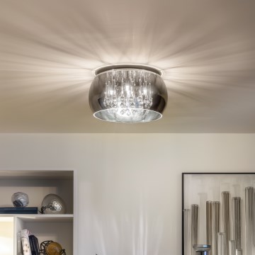 Brilagi - LED-Kristall-Deckenleuchte JEWEL 5xG9/40W/230V Ø 40 cm