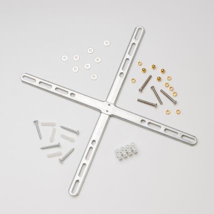 Brilagi - LED-Kristall-Deckenleuchte MOZART 5xE14/40W/230V Ø 40 cm, goldfarben