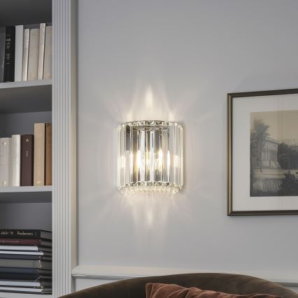 Brilagi - LED Kristall-Wandleuchte GLAMOUR 1xG9/42W/230V