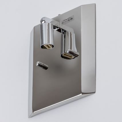 Brilagi - LED Kristall-Wandleuchte GLAMOUR 1xG9/42W/230V
