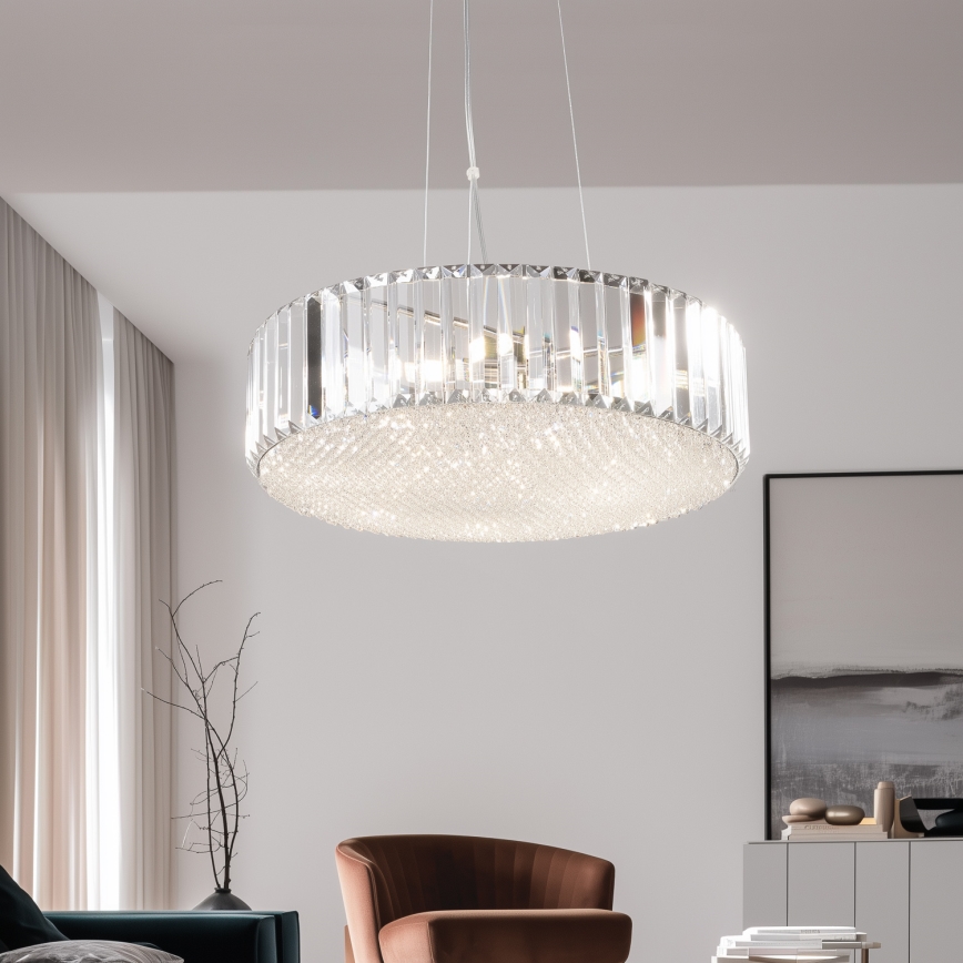 Brilagi - LED-Kristallleuchter mit Kabelaufhängung GLAMOUR 5xG9/42W/230V